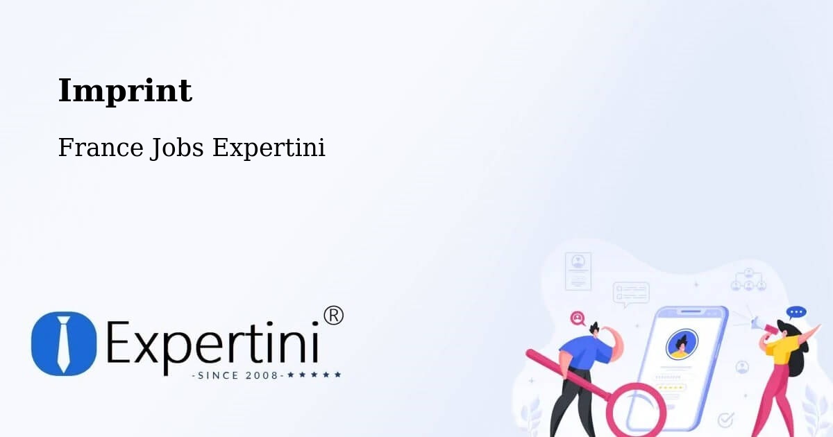 Imprint – Anzin - France Jobs Expertini
